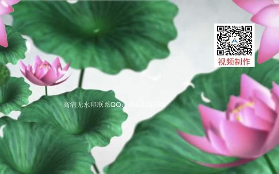 3.爱莲说 古典国学朗诵LED视频背景 我要视频网哔哩哔哩bilibili