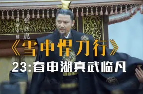 Download Video: 《雪中.悍刀行》23：徐凤年杀人猫，春神湖真武临凡