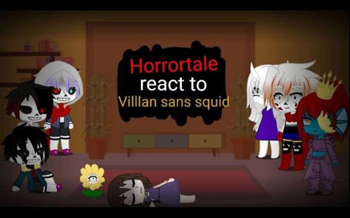 HorrorTale ract to killer sans fight_哔哩哔哩_bilibili