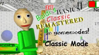 Download Video: 【Baldi's Basics Mod】巴迪的基础教育重置版在更多的模式（经典模式通关）