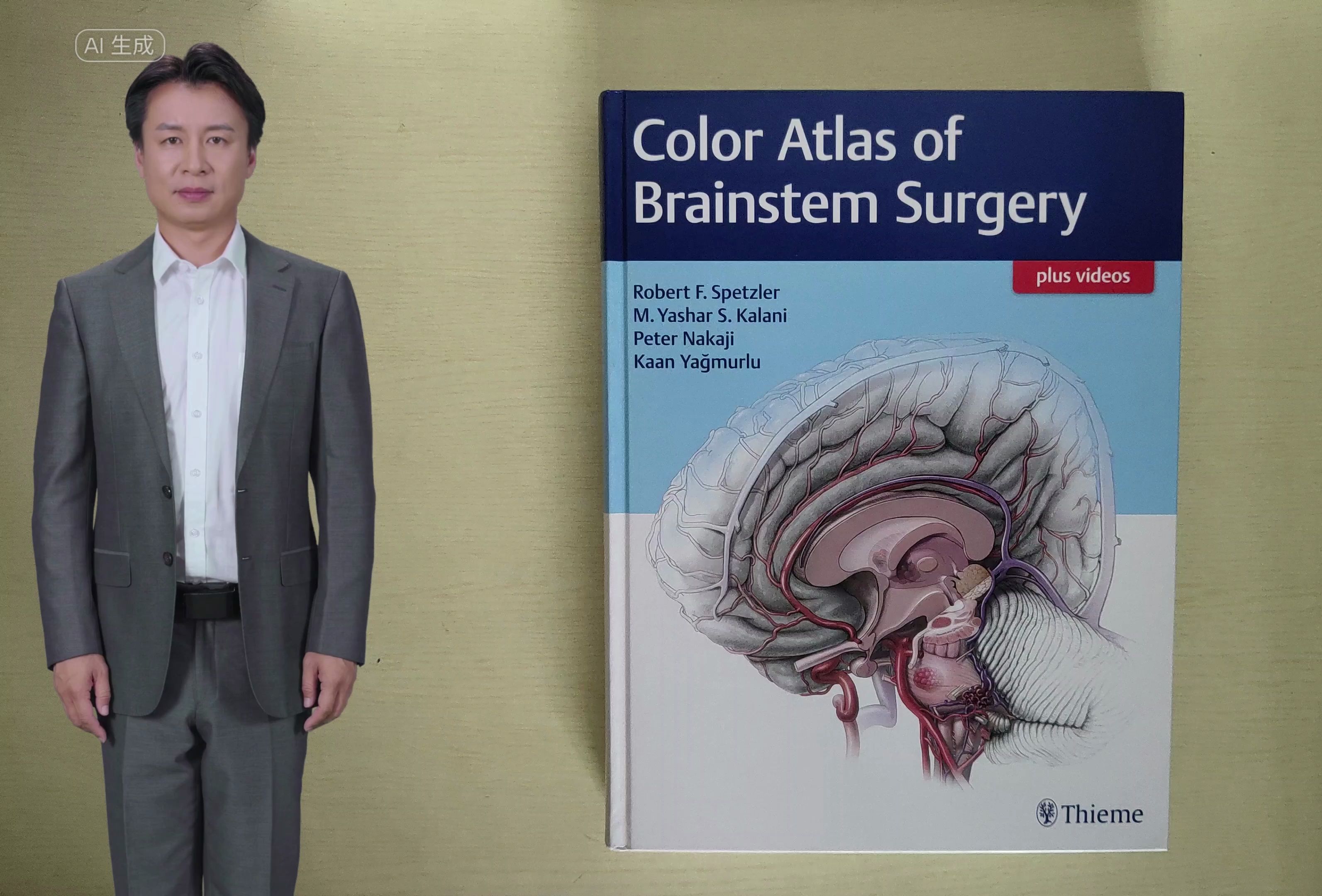 [图]《脑干手术彩色图谱》  Color Atlas of Brainstem Surgery