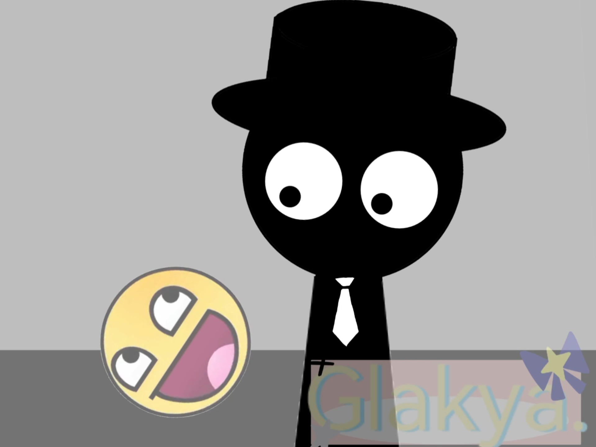 布莱克怎么这么害怕神秘笑脸