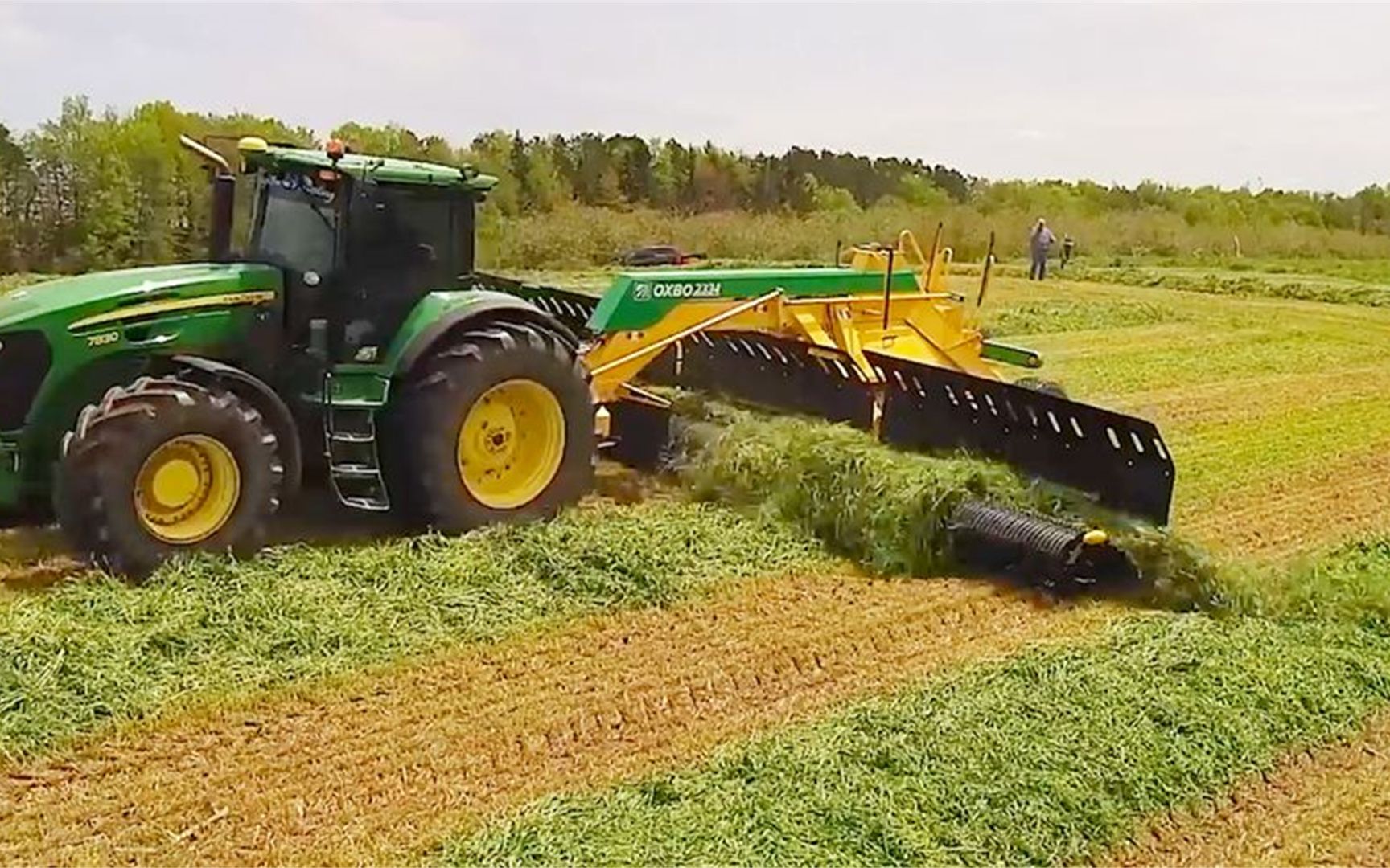 德国机械化真的太牛了,光是看这台除草机械就服了!