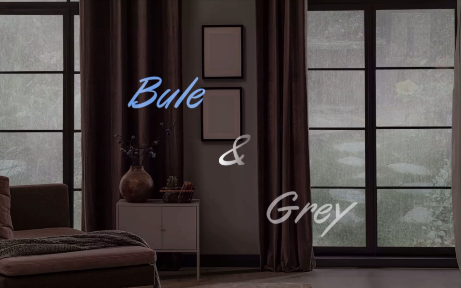 [图]【Bule&Grey】“I just wanna be happier.”｜雨天在家里听Blue&Grey