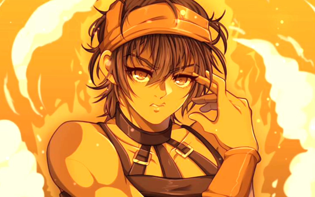 jojo阳光开朗大男孩,但是纳兰伽