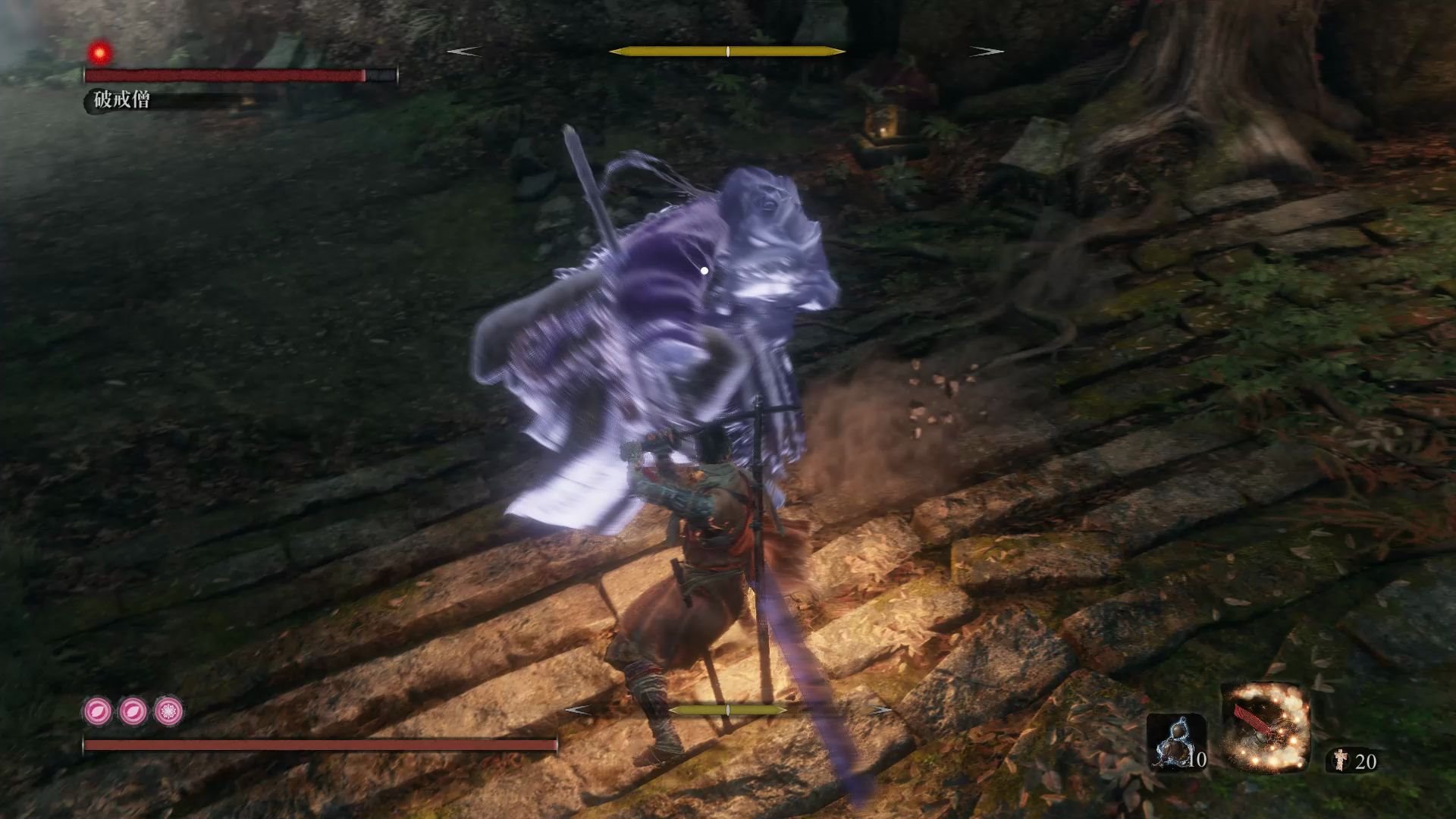 只狼抖刀大法好无伤硬刚幻影破戒僧