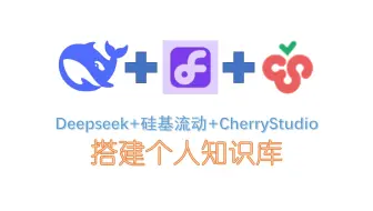 【免费搭建知识库】2分钟手把手教你用硅基流动Deepseek+CherryStudio搭建个人AI知识库的保姆级教程