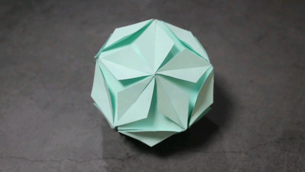 花球折纸 灯笼球的制作方法