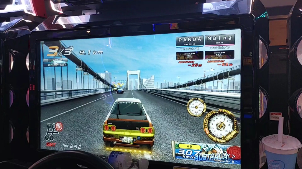 【fly/湾岸5dx 】和本地大佬切磋 - 新环线