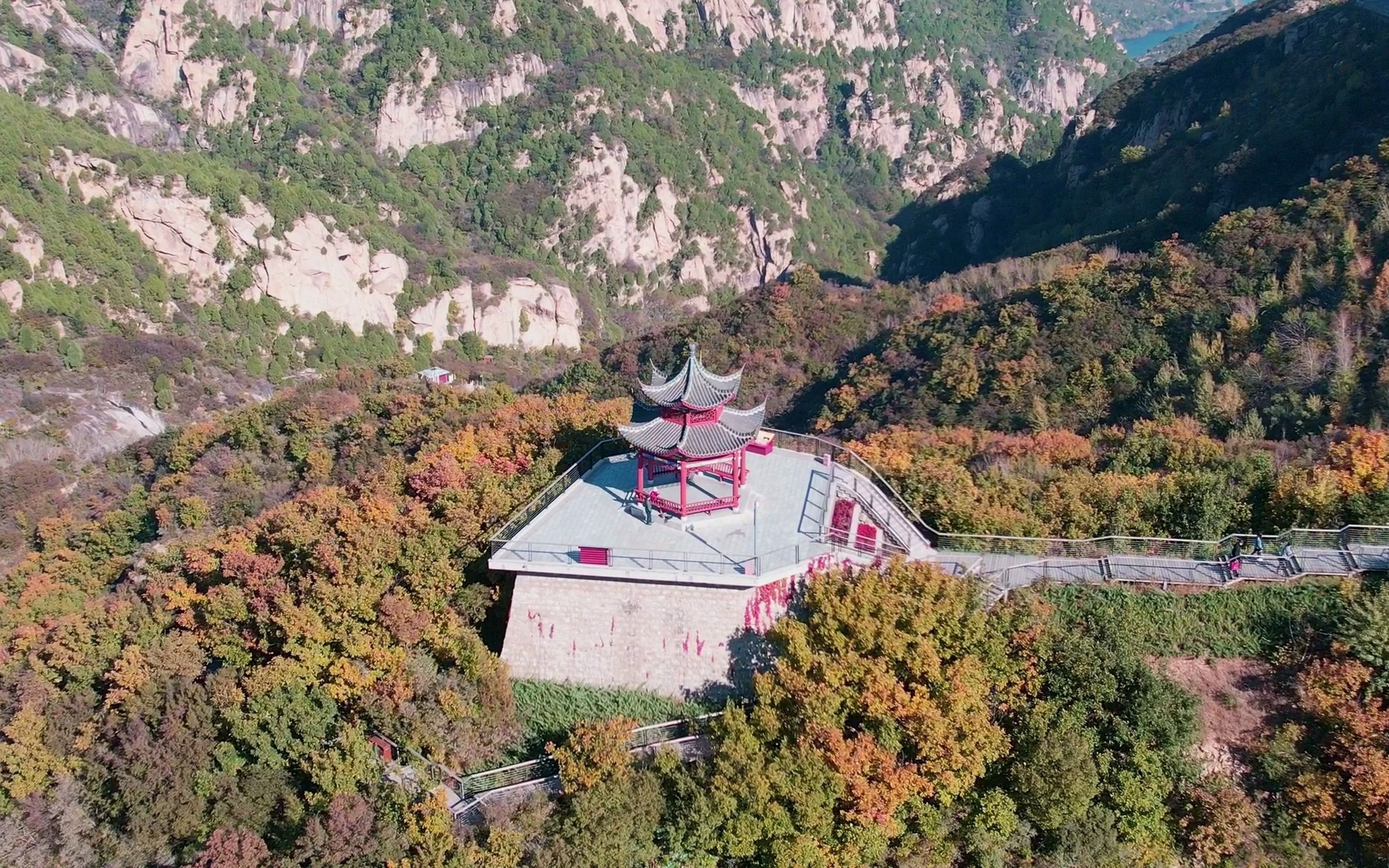 [图]北京航拍 云蒙山 4k