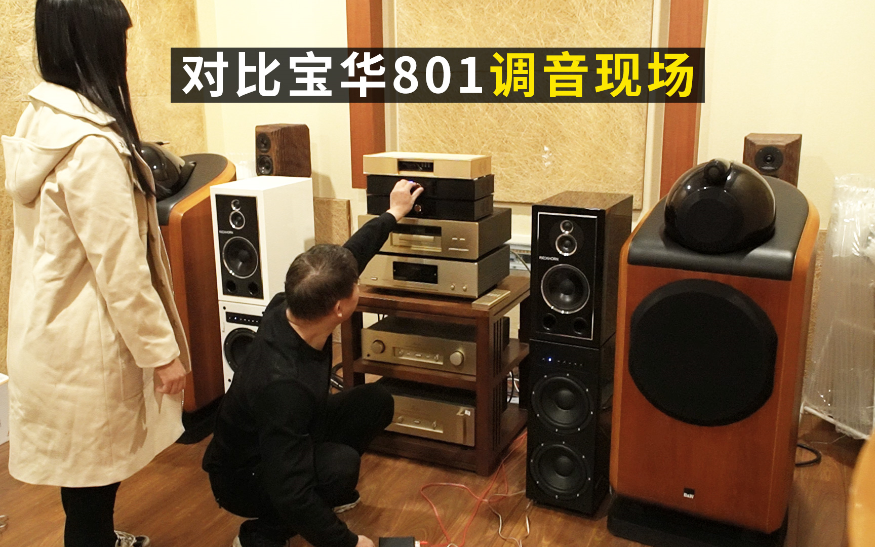 小清新热身挑战超级富婆,雷虎200比对宝华801现场调音-sub200的那些事