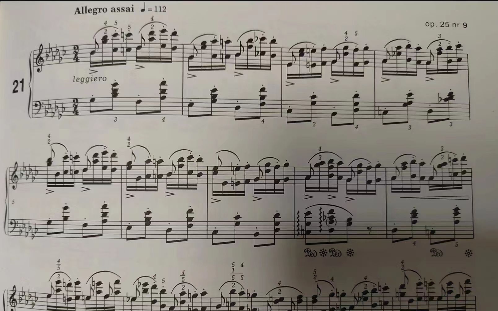 [图]【梦中幻弹睡衣系列】Etude Op. 25 No. 9（Butterfly）--Frederic Chopin（肖邦蝴蝶练习曲）