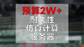 装一台耐久性仿真计算服务器，处理器AMD霄龙7K62两颗这个CPU性价比非常高，内存16条通道装满共512G,硬盘两个2T固态,再来一个亮机显卡