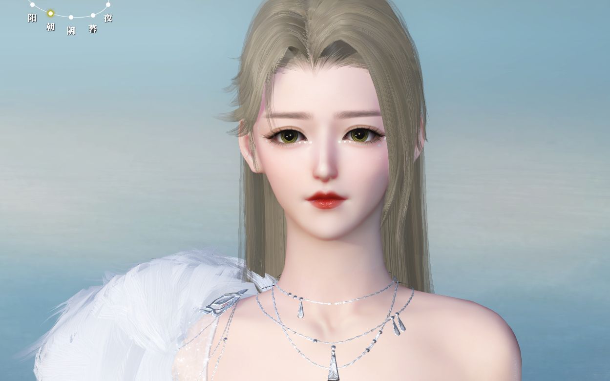 【逆水寒ol捏脸】0302微调九零素问碎梦的~~录个金发先_哔哩哔哩 (゜