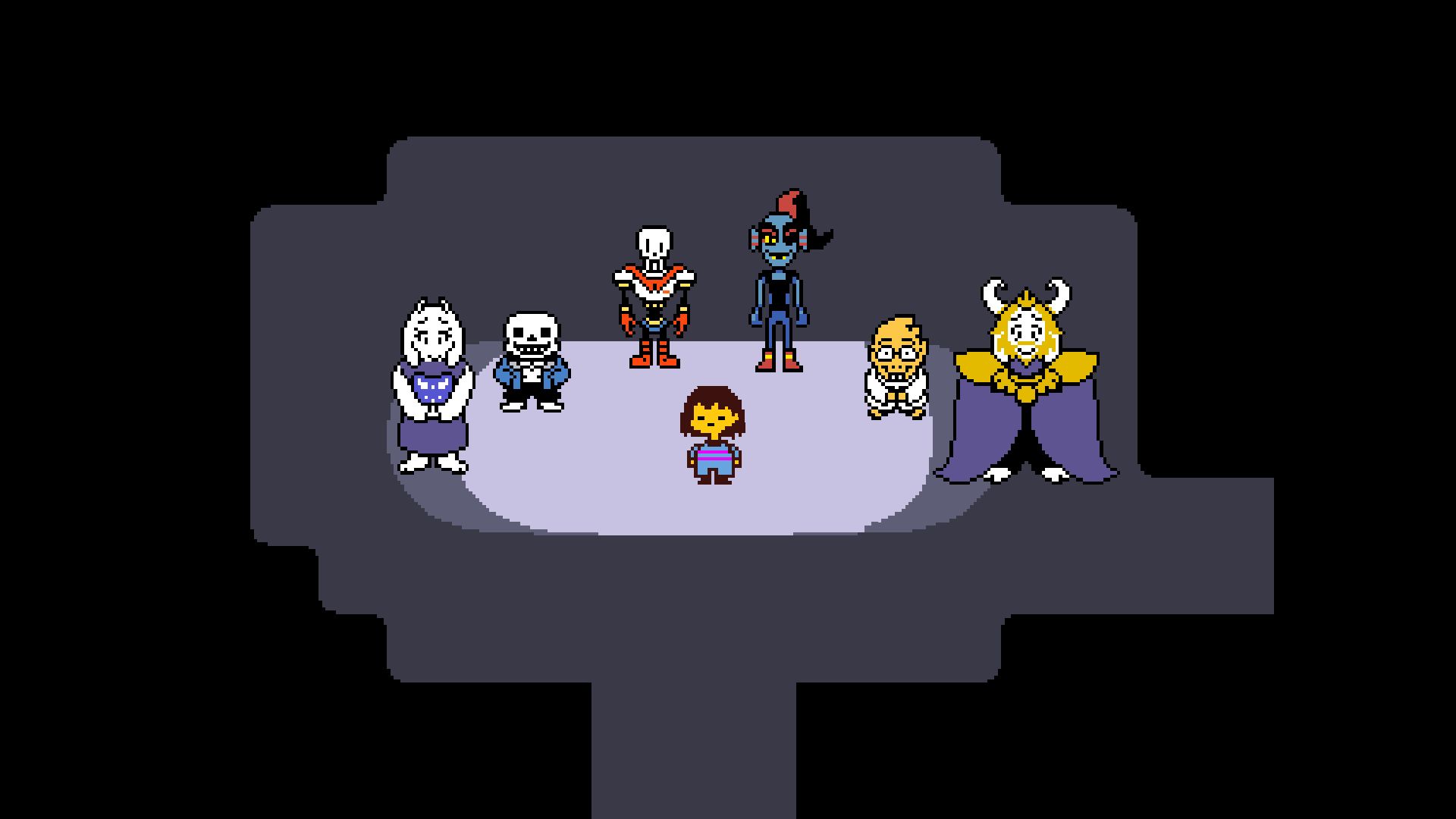 传说之下/undertale和平线结局达成!