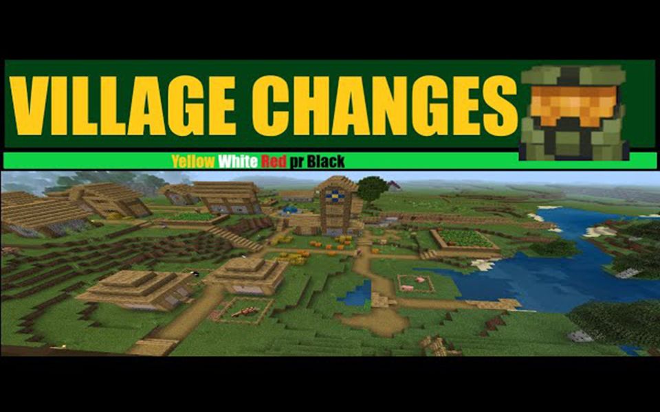 [MCBE]村庄范围在be1.18的变动Village Changes Minecraft Bedrock[0ld guy]单机游戏热门视频