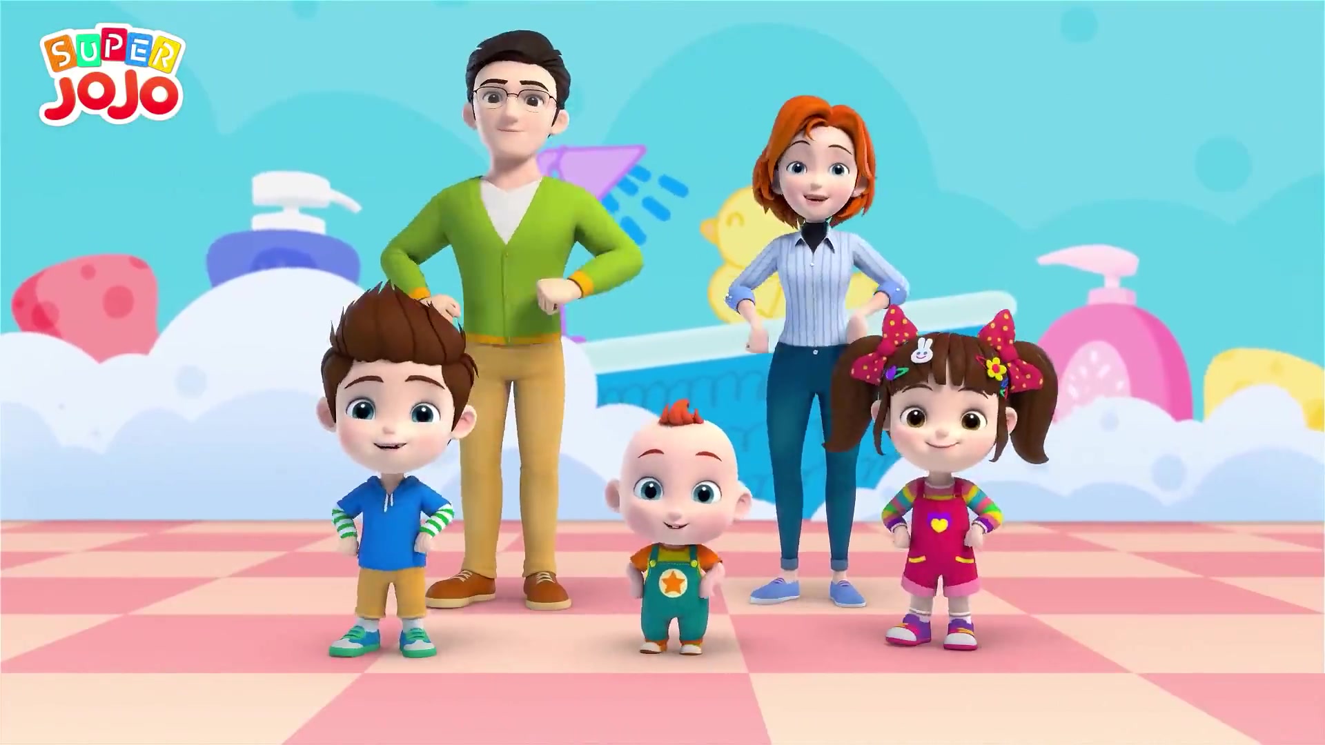 es hora de ba09arse西班牙语super jojo动画