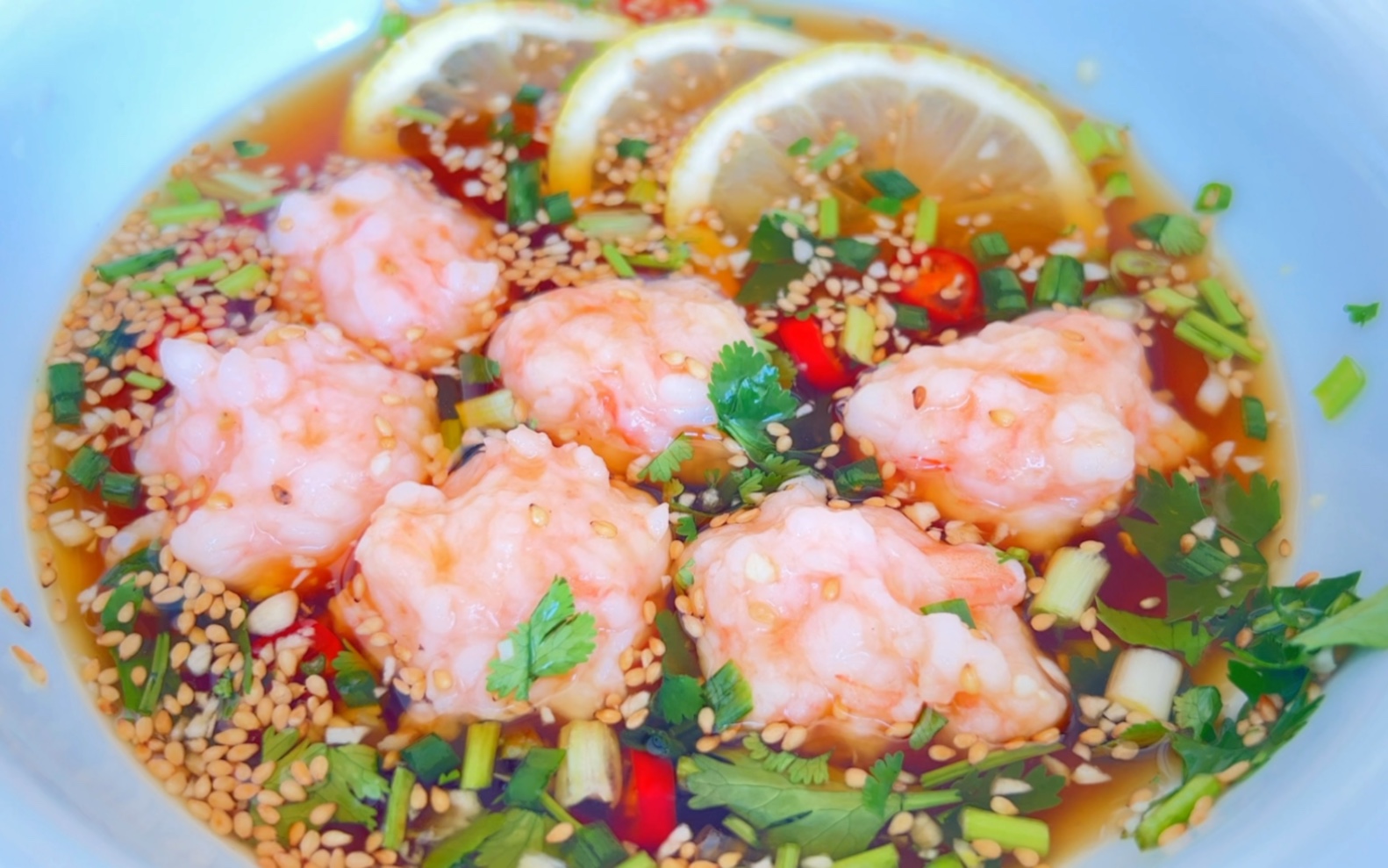 简单易学的酸辣柠檬虾，一道开胃爽口的小菜 - 哔哩哔哩