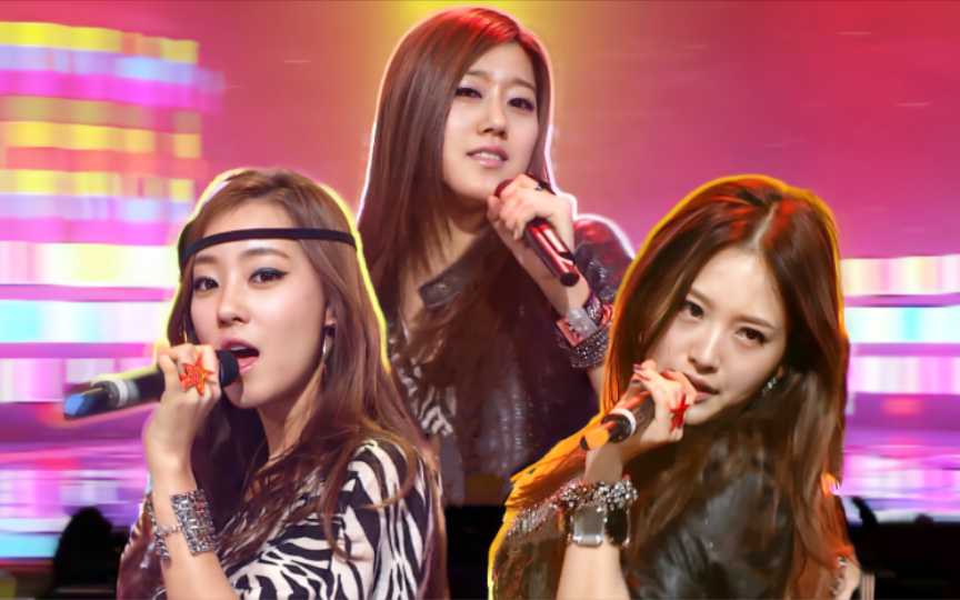 彩虹团 rainbow not your girl 人气歌谣 100207 现场