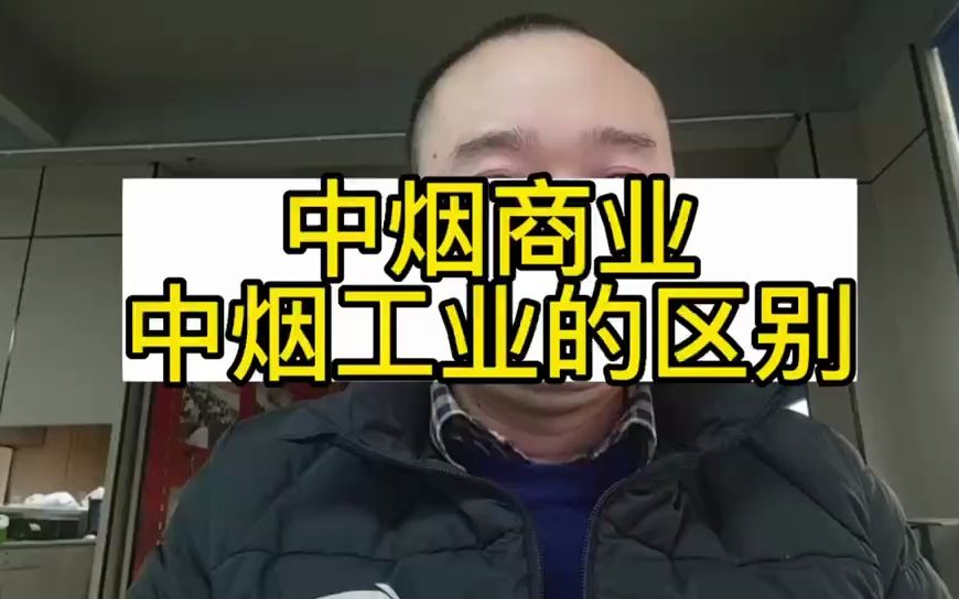 中烟商业与中烟工业的区别哔哩哔哩bilibili