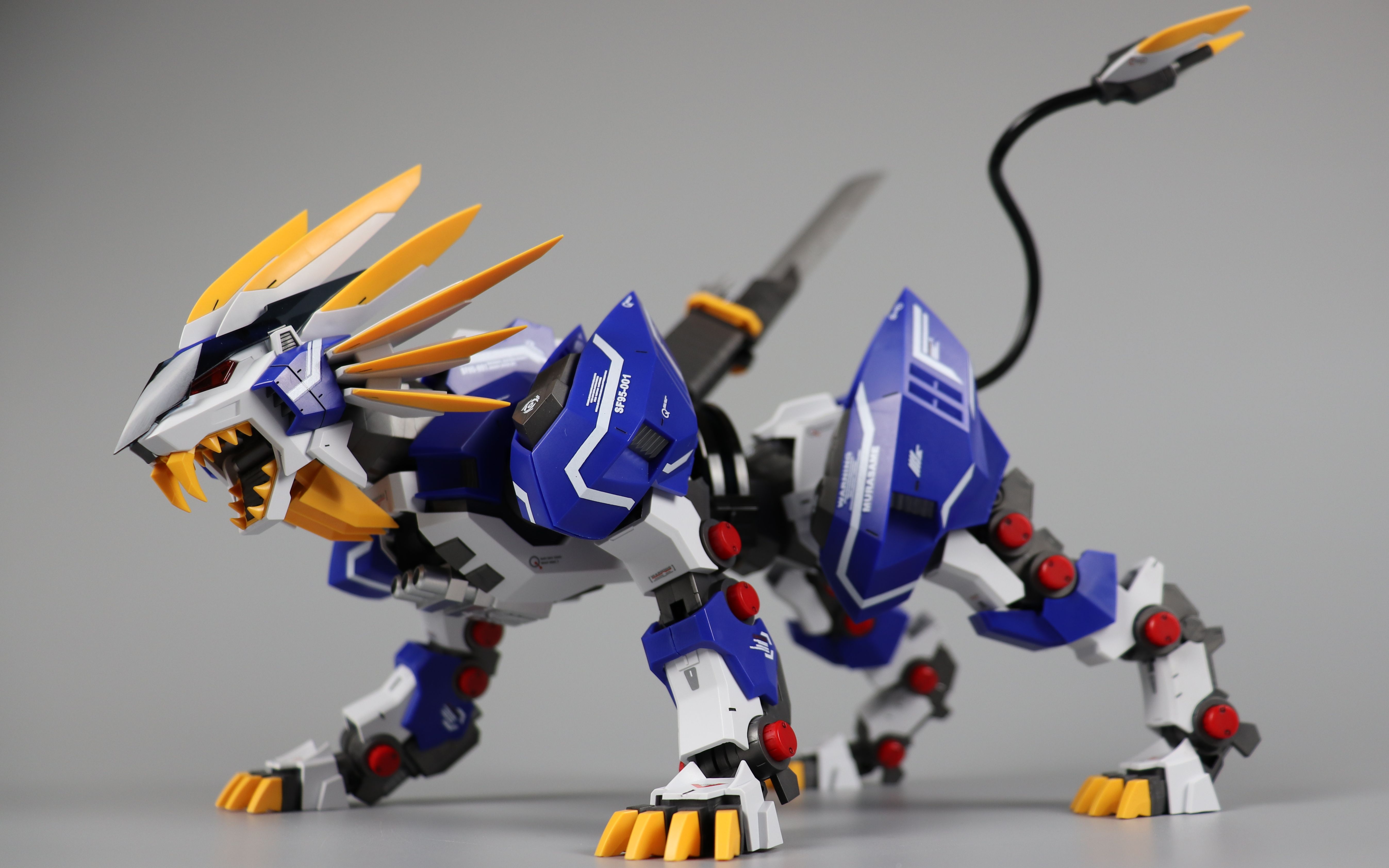 【型模玩赏】za模型 村雨长牙狮