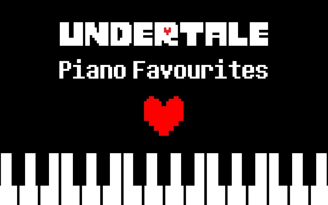 [图]【Sheet Music Boss】Undertale原声带钢琴版收录