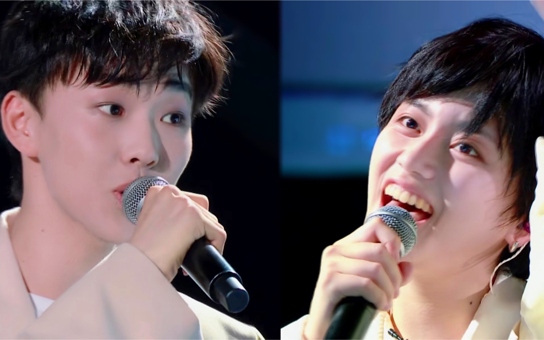 明日之子:叶禹含&田燚《白》超有穿透力的现场!