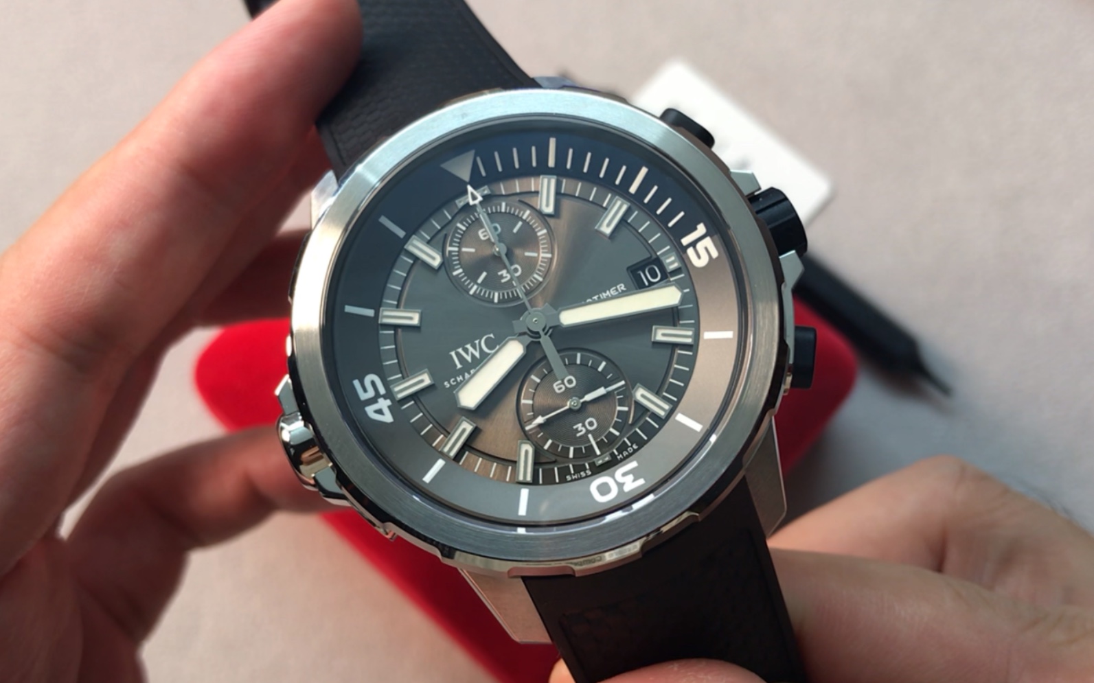 v6万国海洋 鲨鱼限量款 计时码表