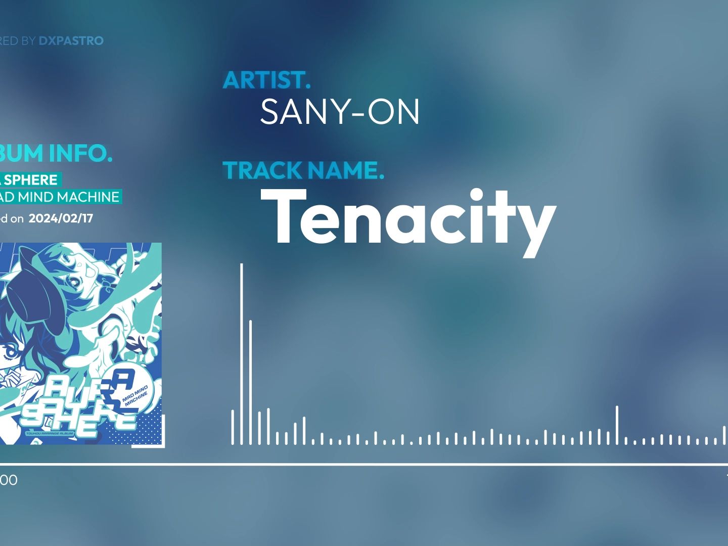 【aura sphere】sany-on - tenacity