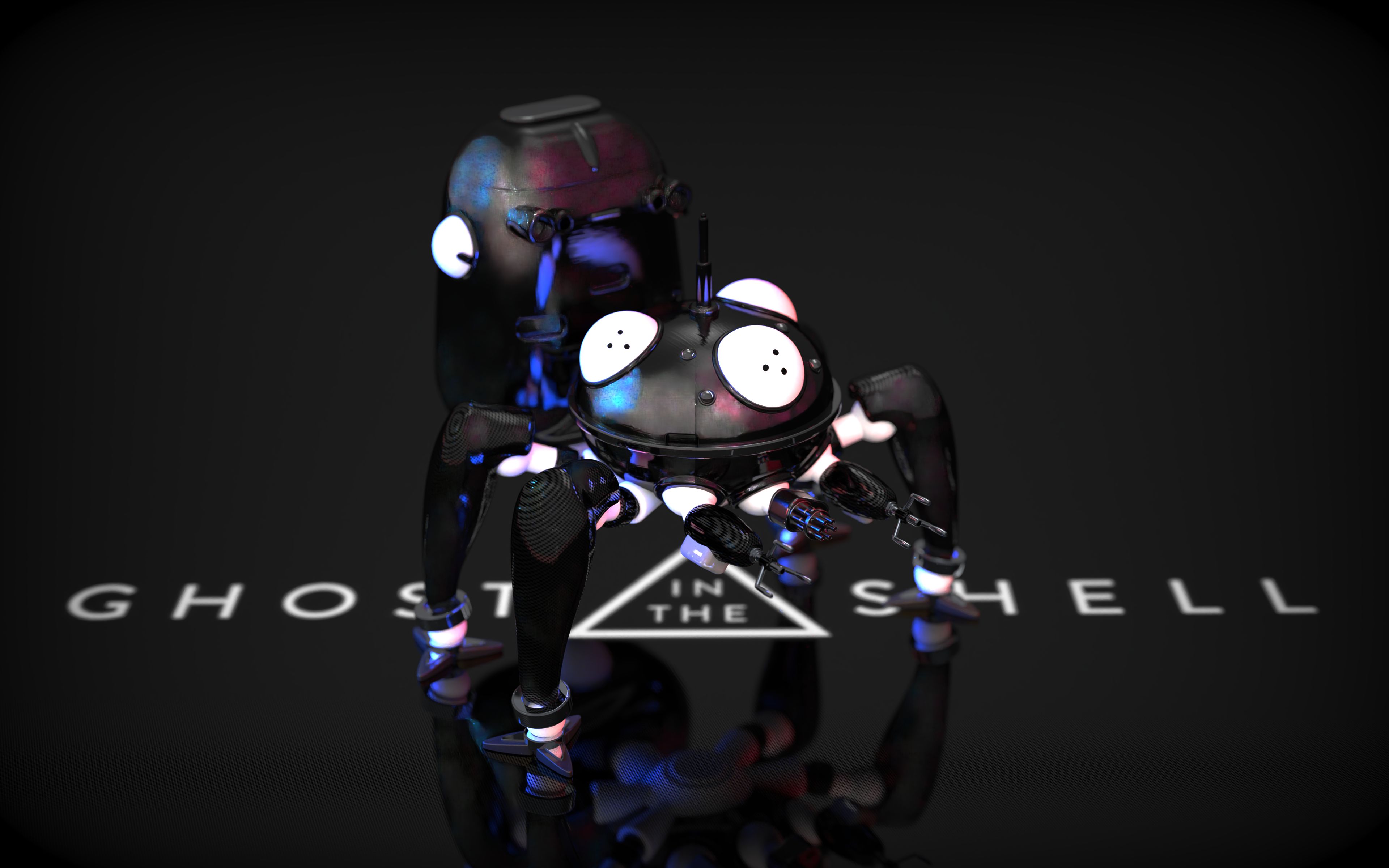 攻壳机动队【塔奇克马】建模 渲染 rhino keyshot