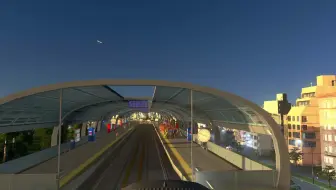 【城市天际线】POV：我市最受欢迎的一条地铁线路，跟随永安地铁8号线参观街景