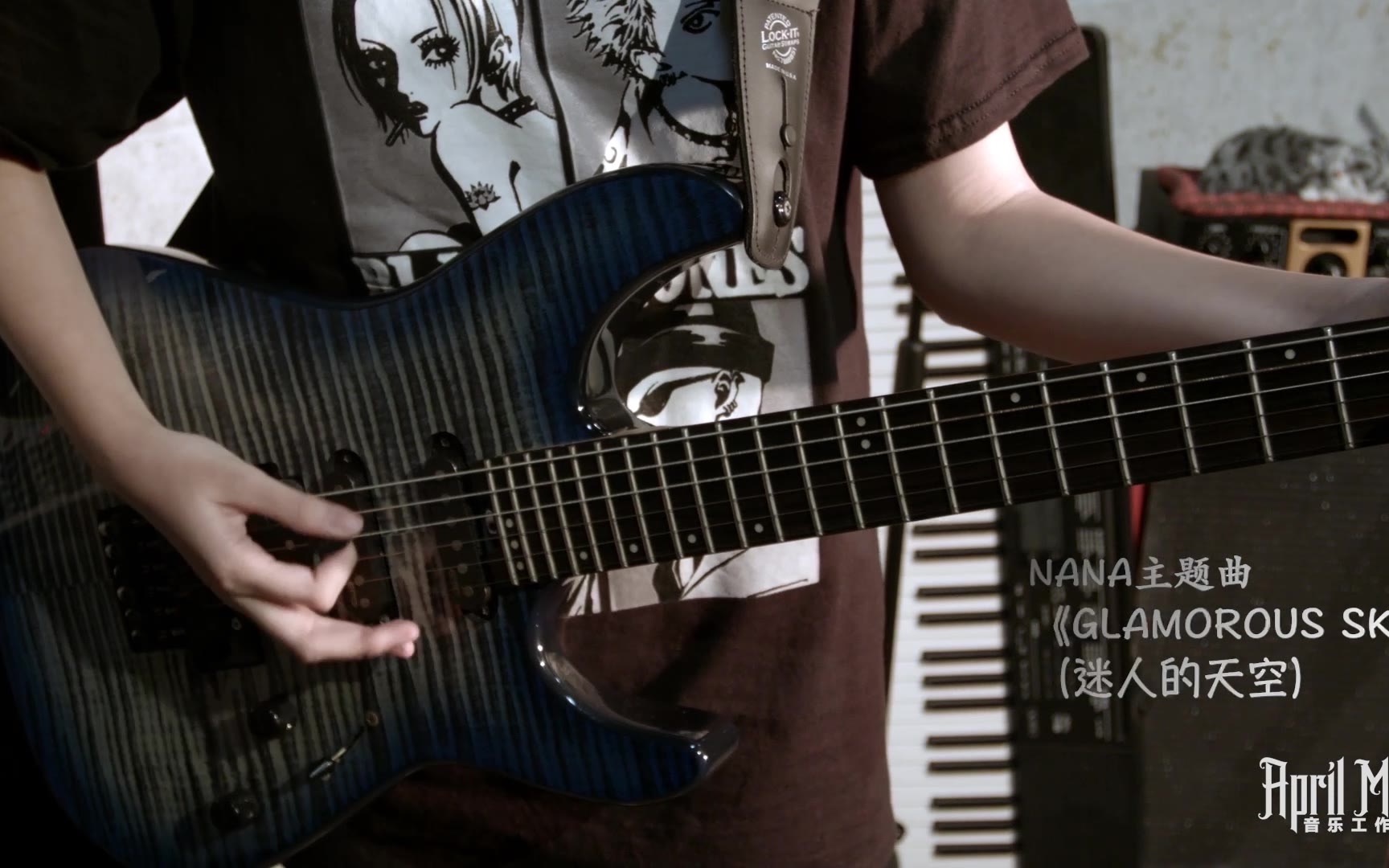 [图]Glamorous Sky 迷人的天空 guitar cover