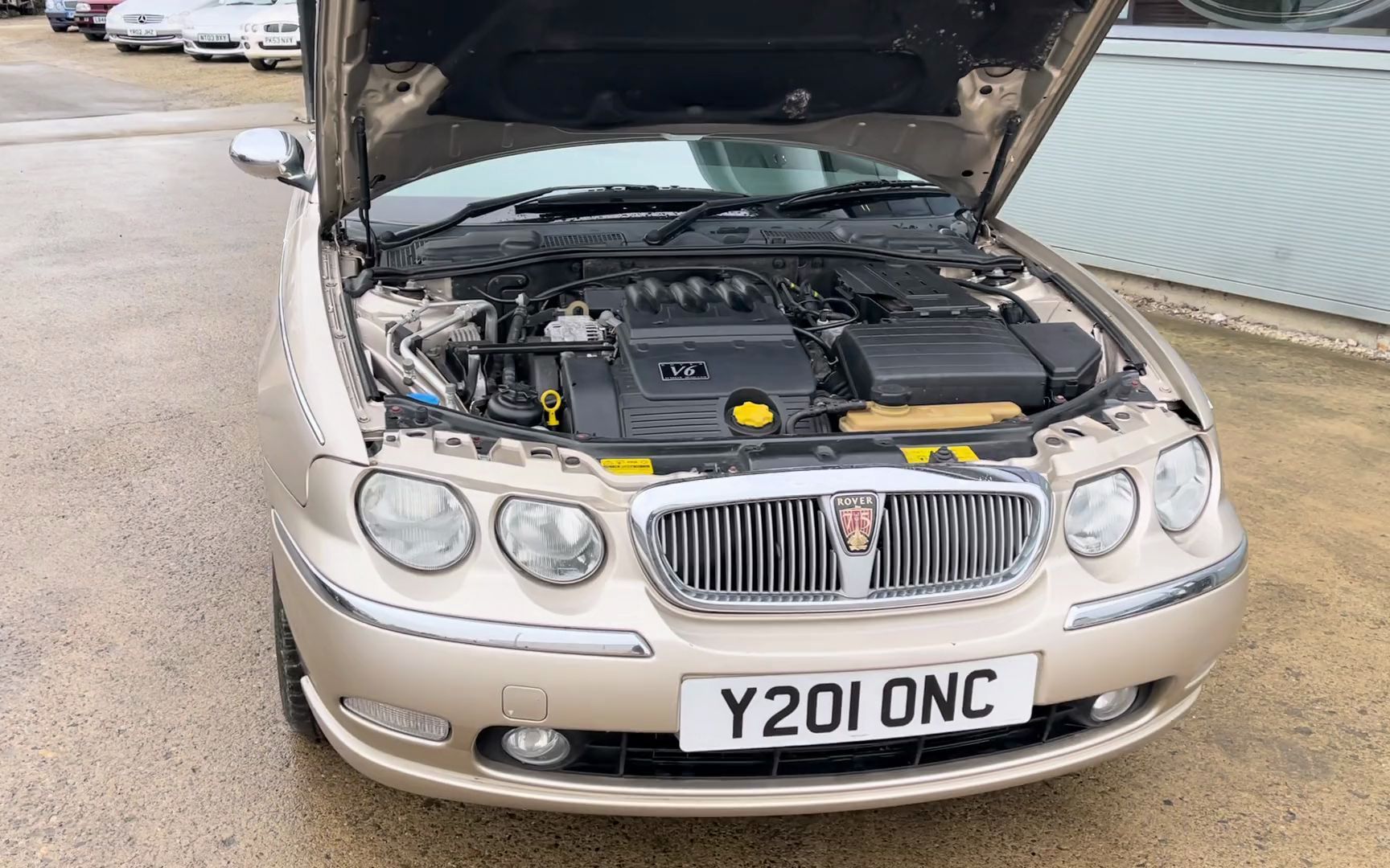 【英伦老车】2001年款罗孚75 2.