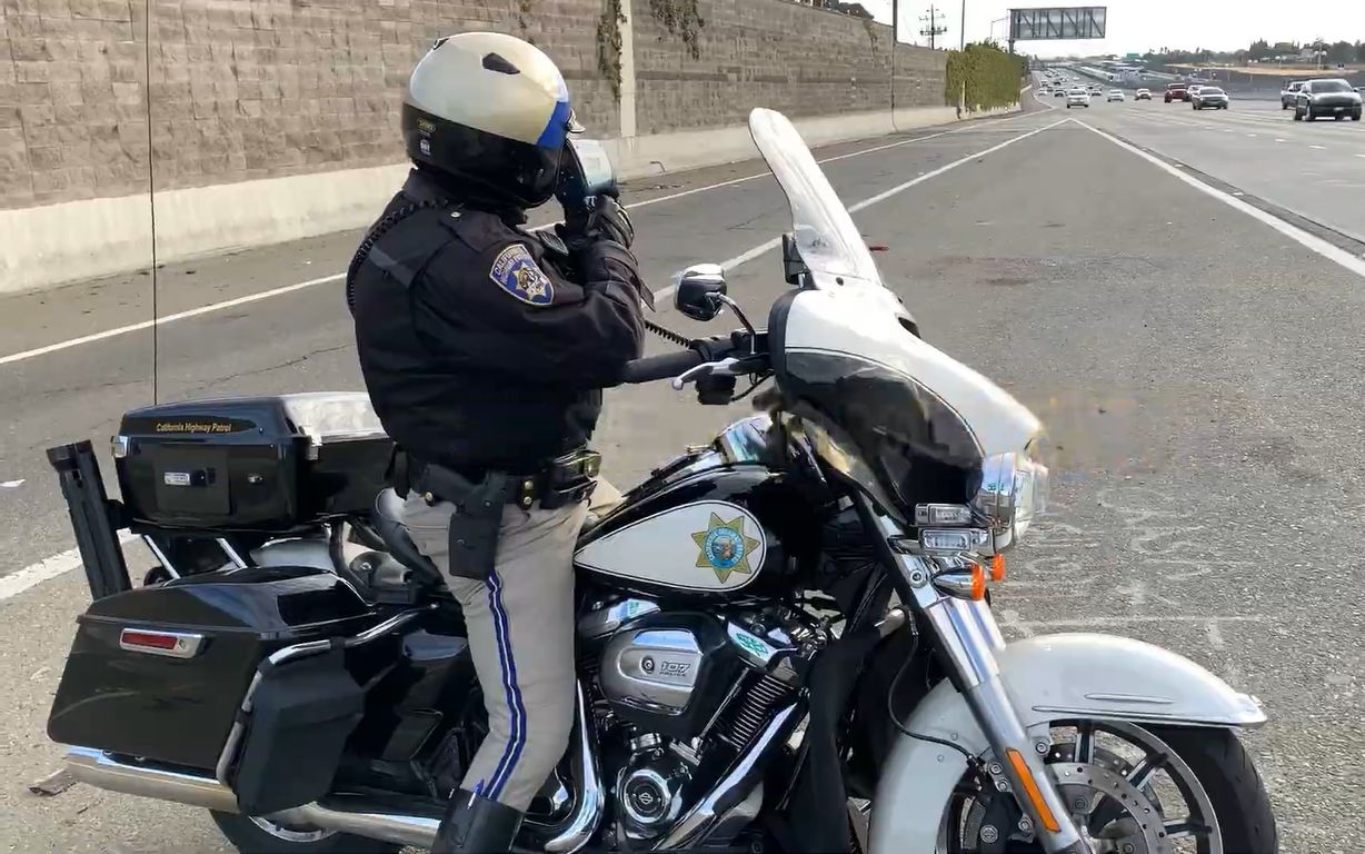 美国警察加利福尼亚州高速巡警执法部门hwy4chpenforcementhwy4