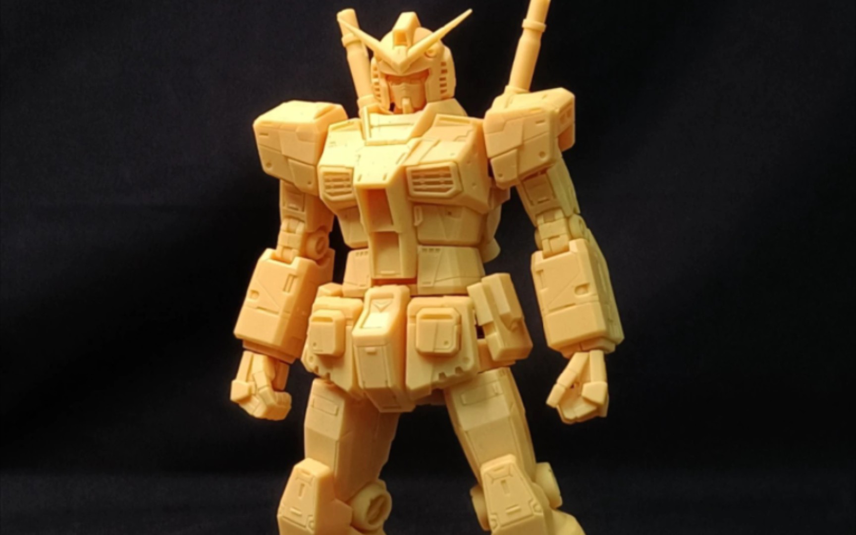 水个视频 车车改件1/144比例 hgu rx-78元祖高达