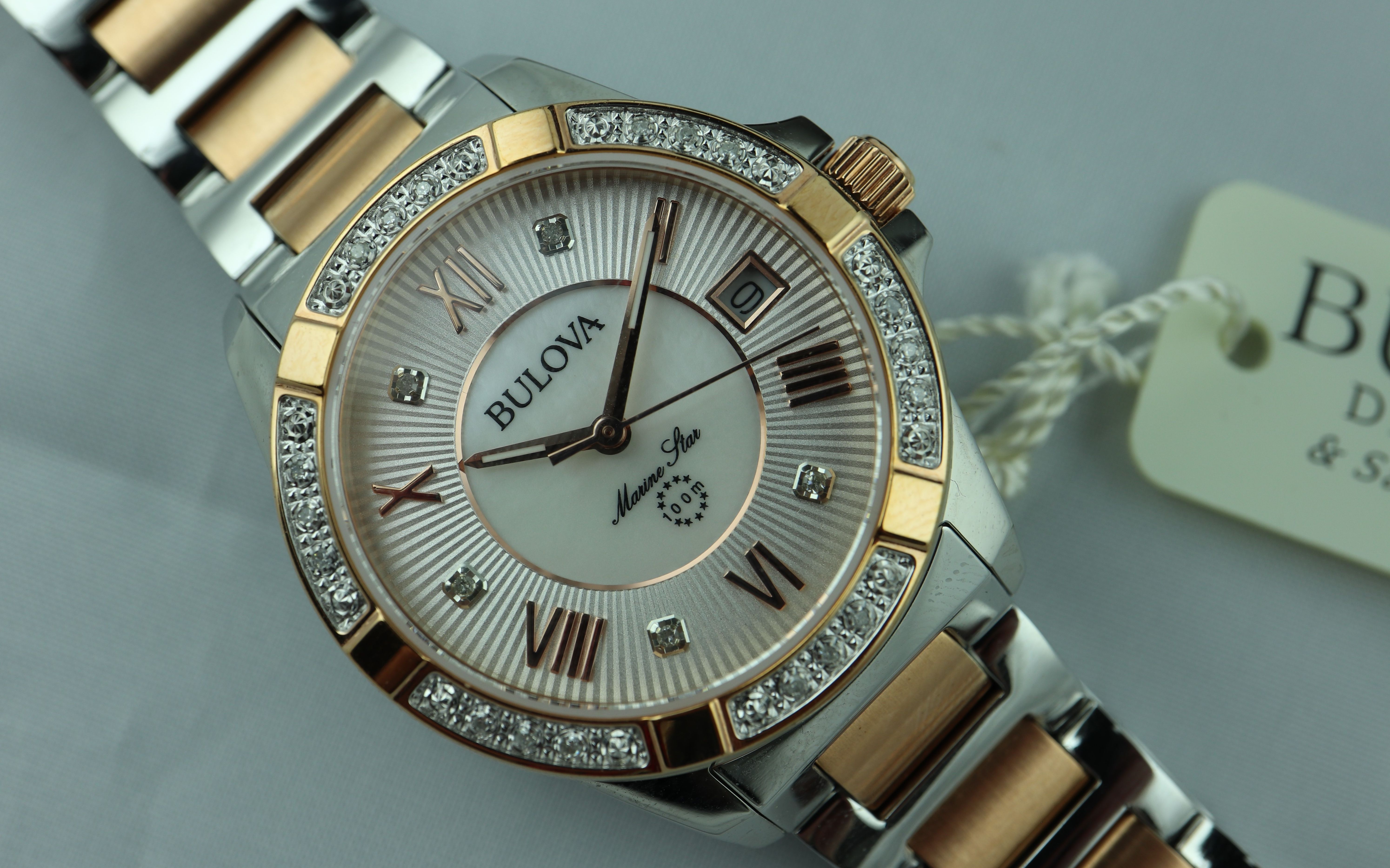 活动作品韦恩手表bulova宝路华女士marinestar开箱