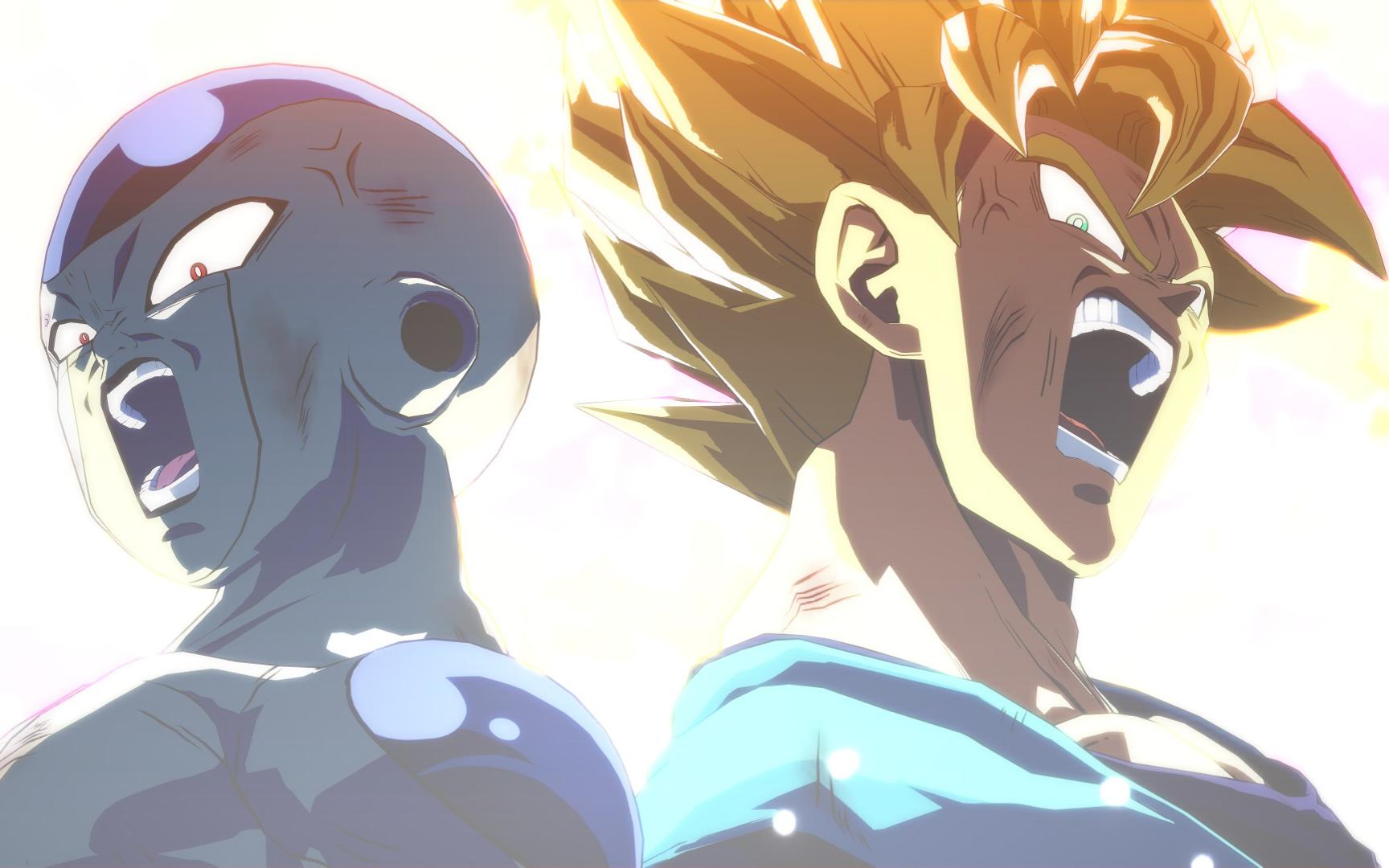 龙珠斗士z悟空和弗利萨联手对抗吉连