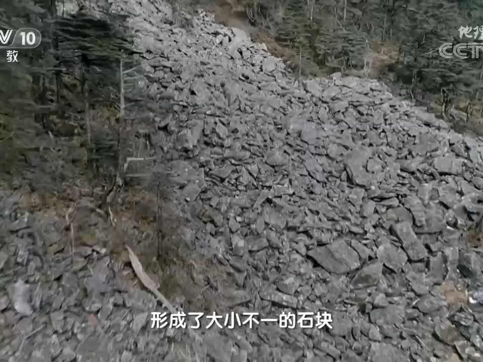 高山流石滩地貌图片