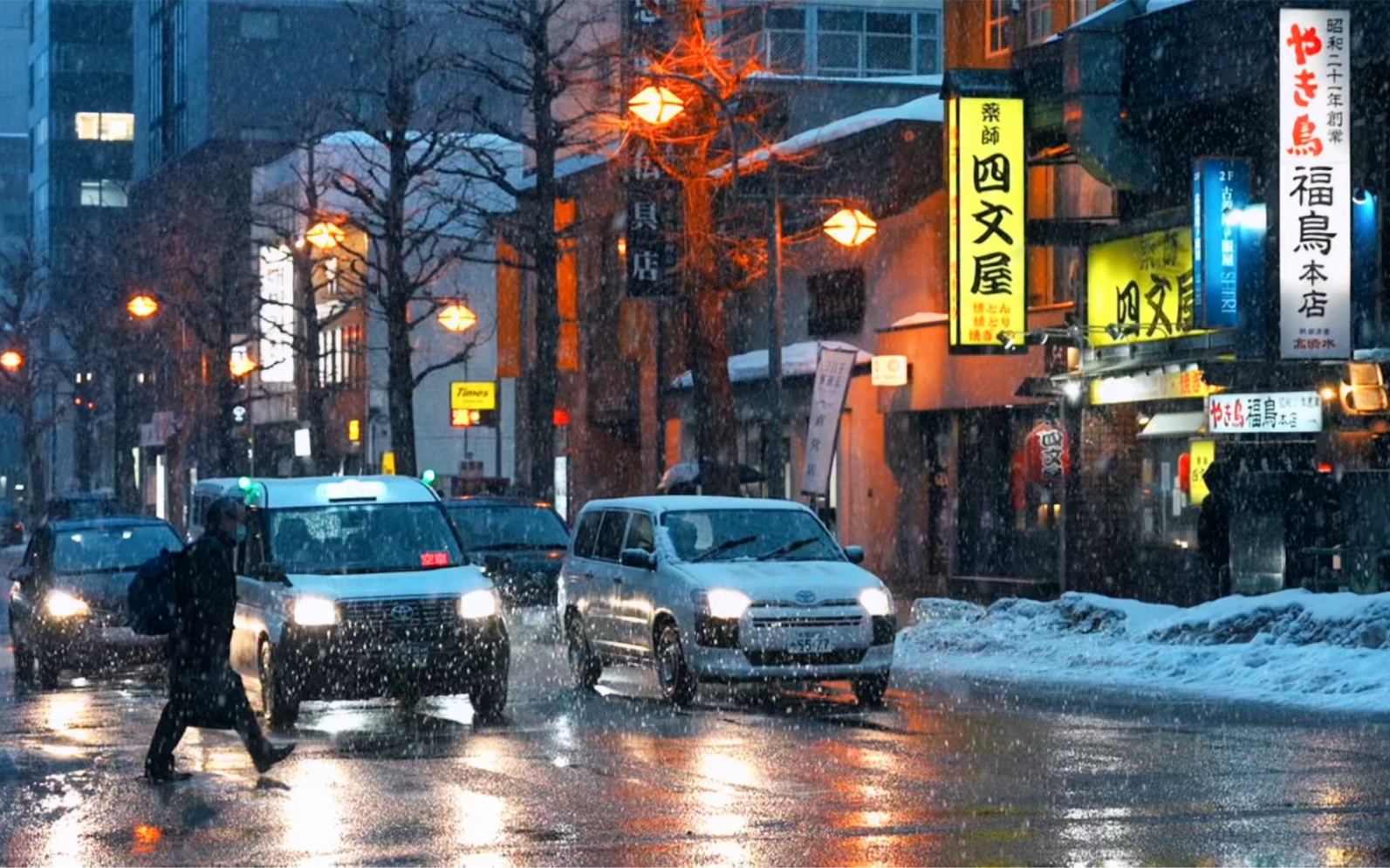 札幌的雪图片