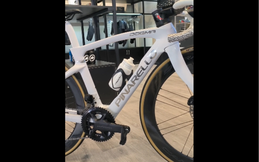 小姐姐的Pinarello Dogma F 水晶白,部分尺码现车哔哩哔哩bilibili