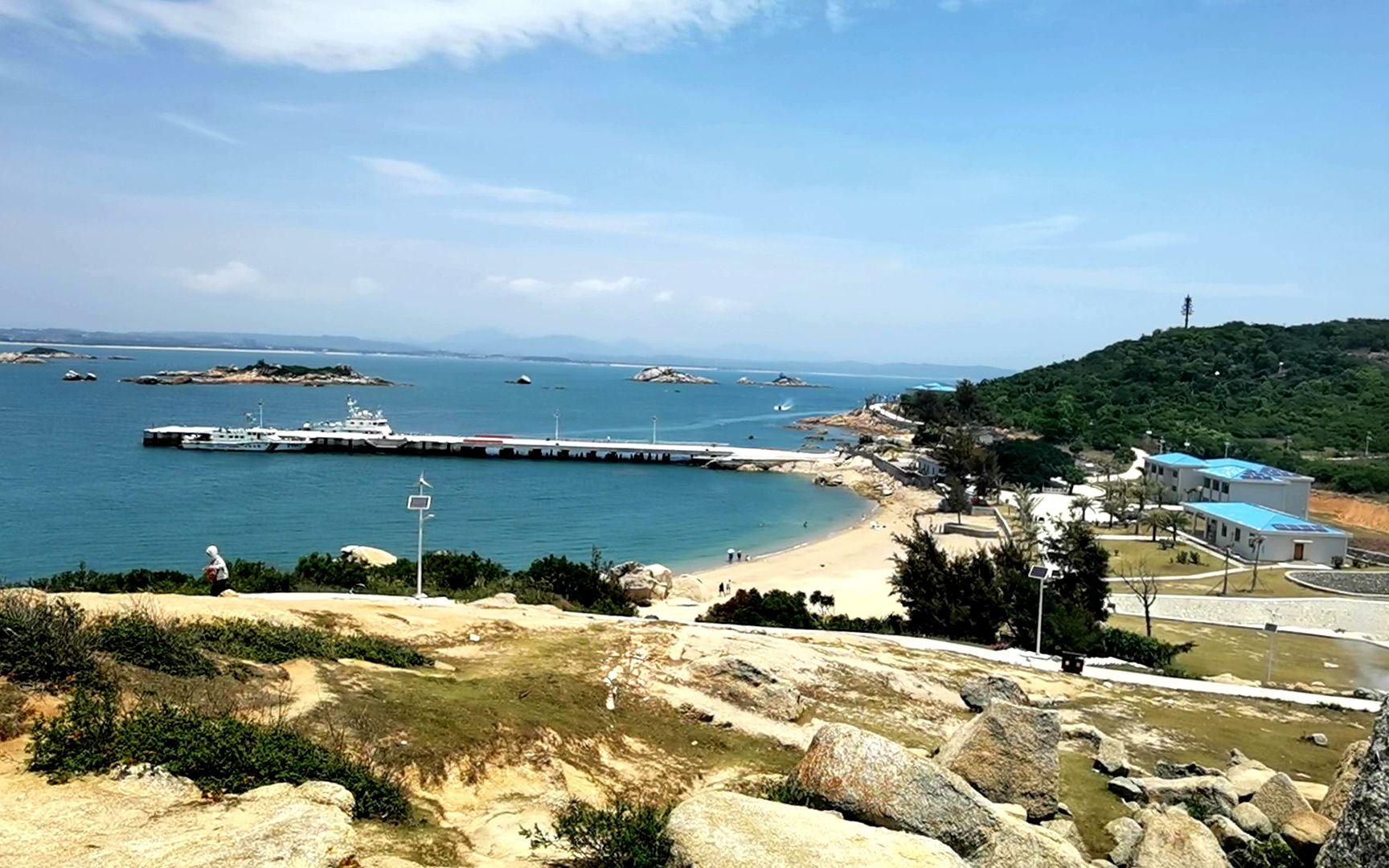 夜宿汕尾龟龄岛,扼守海上航道咽喉要塞,风景异常优美