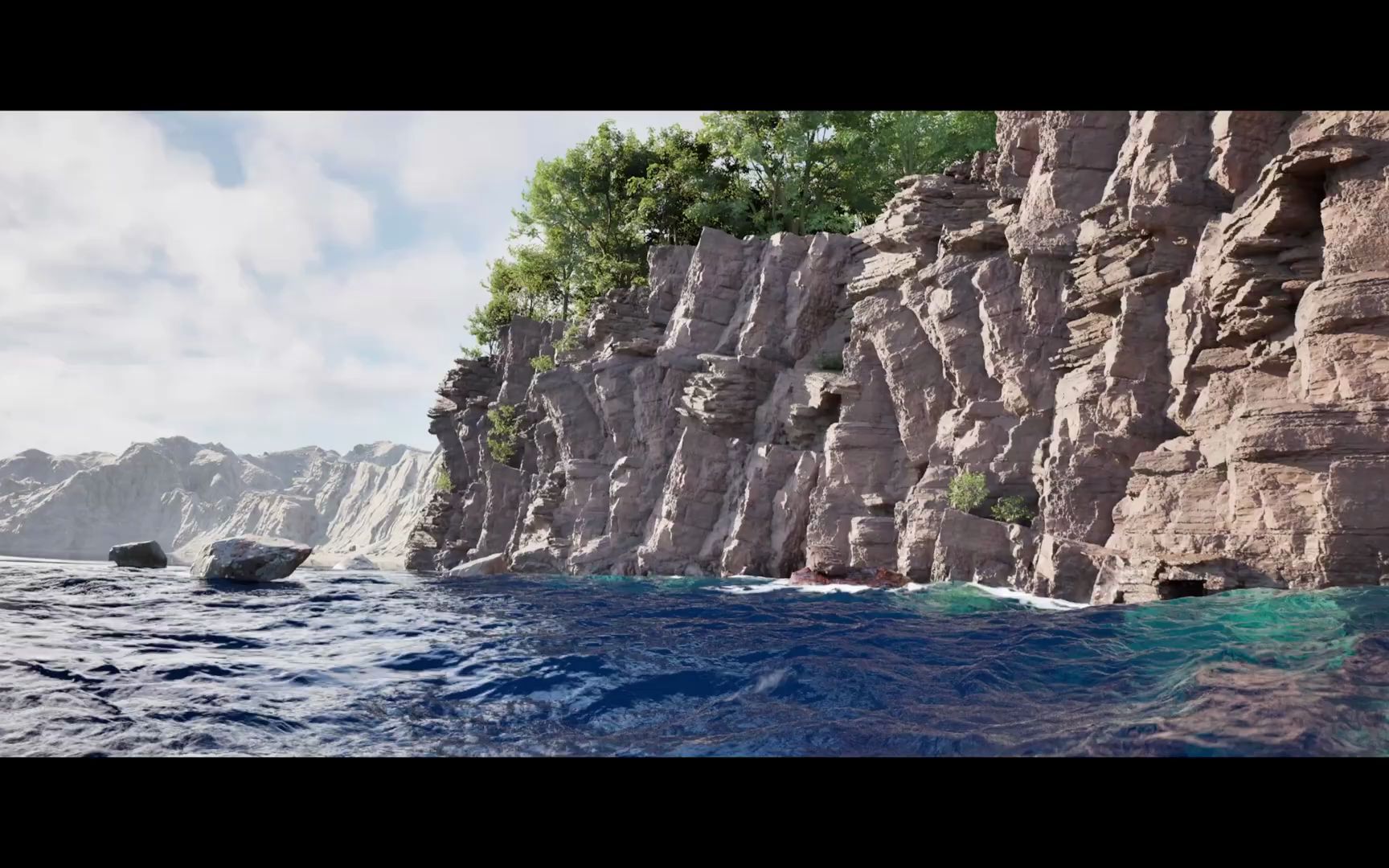 Ocean System For Rendered Cinematics V20海洋蓝图资源团 视频下载 Video Downloader