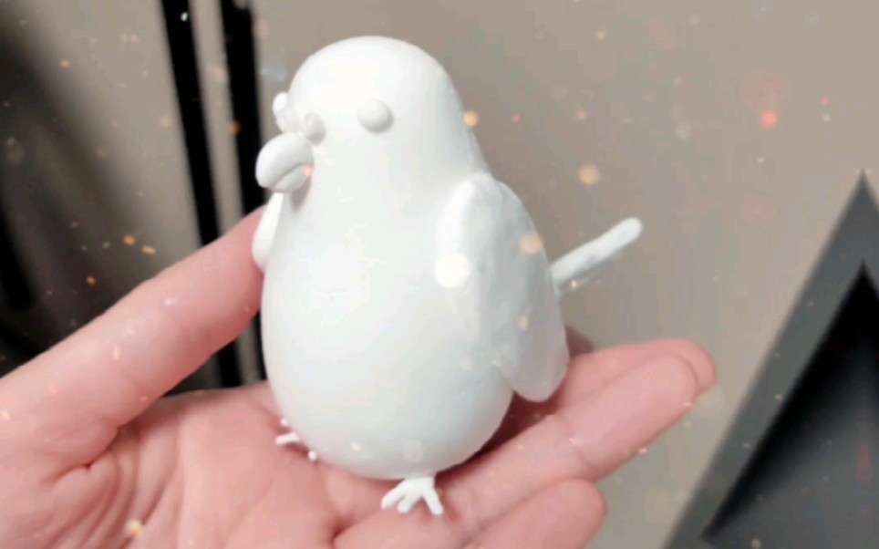 黏土捏一只小鹦鹉,等风干过后再涂色吧_哔哩哔哩 (゜-゜)つロ 干杯