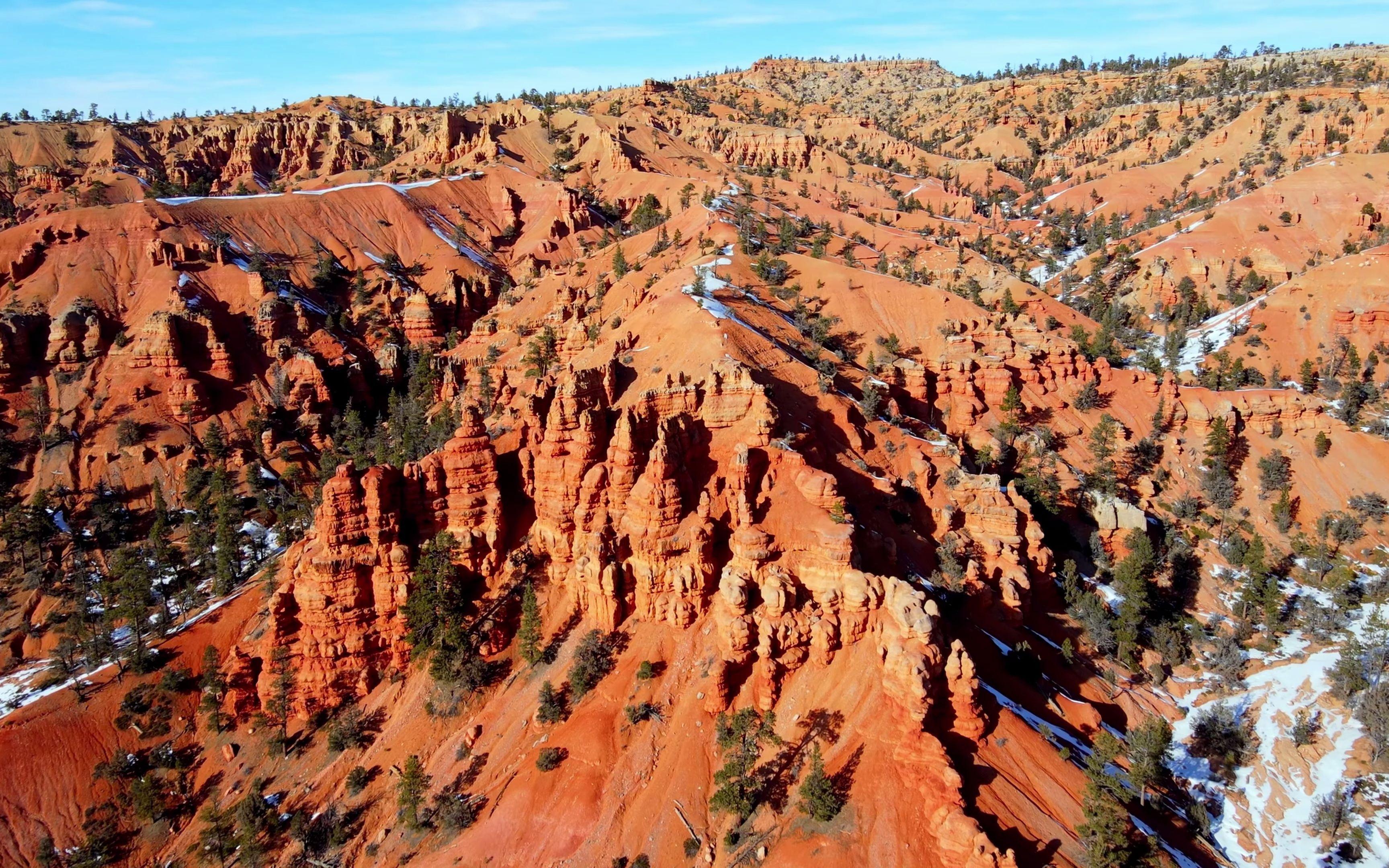 【超清-美国】犹他州壮阔的大峡谷-美国蜂巢州(4k超高清版,2022.4)