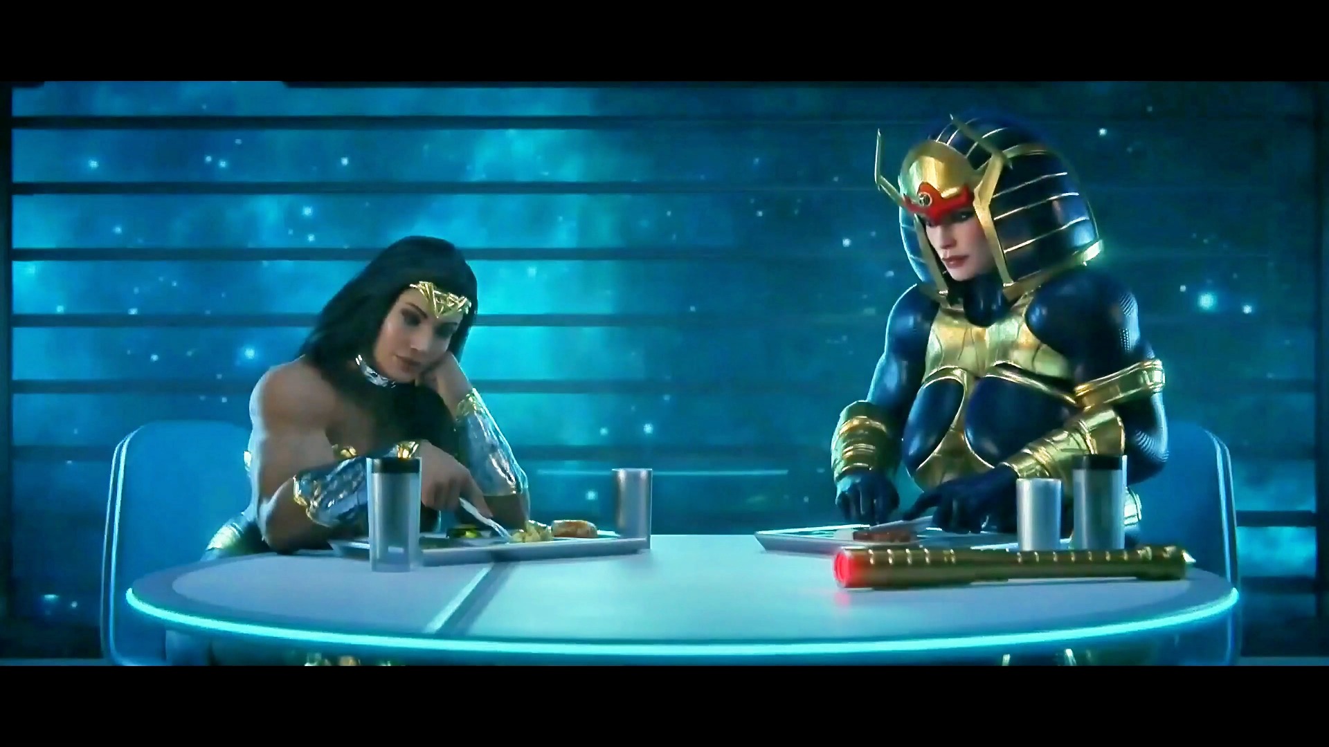 [3d动画] artist:amazonium 神奇女侠茶饭不思,因何如此落寞