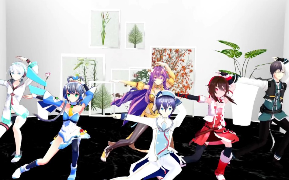 【mmd】全员假酒系列—新宝岛(c位摩柯)