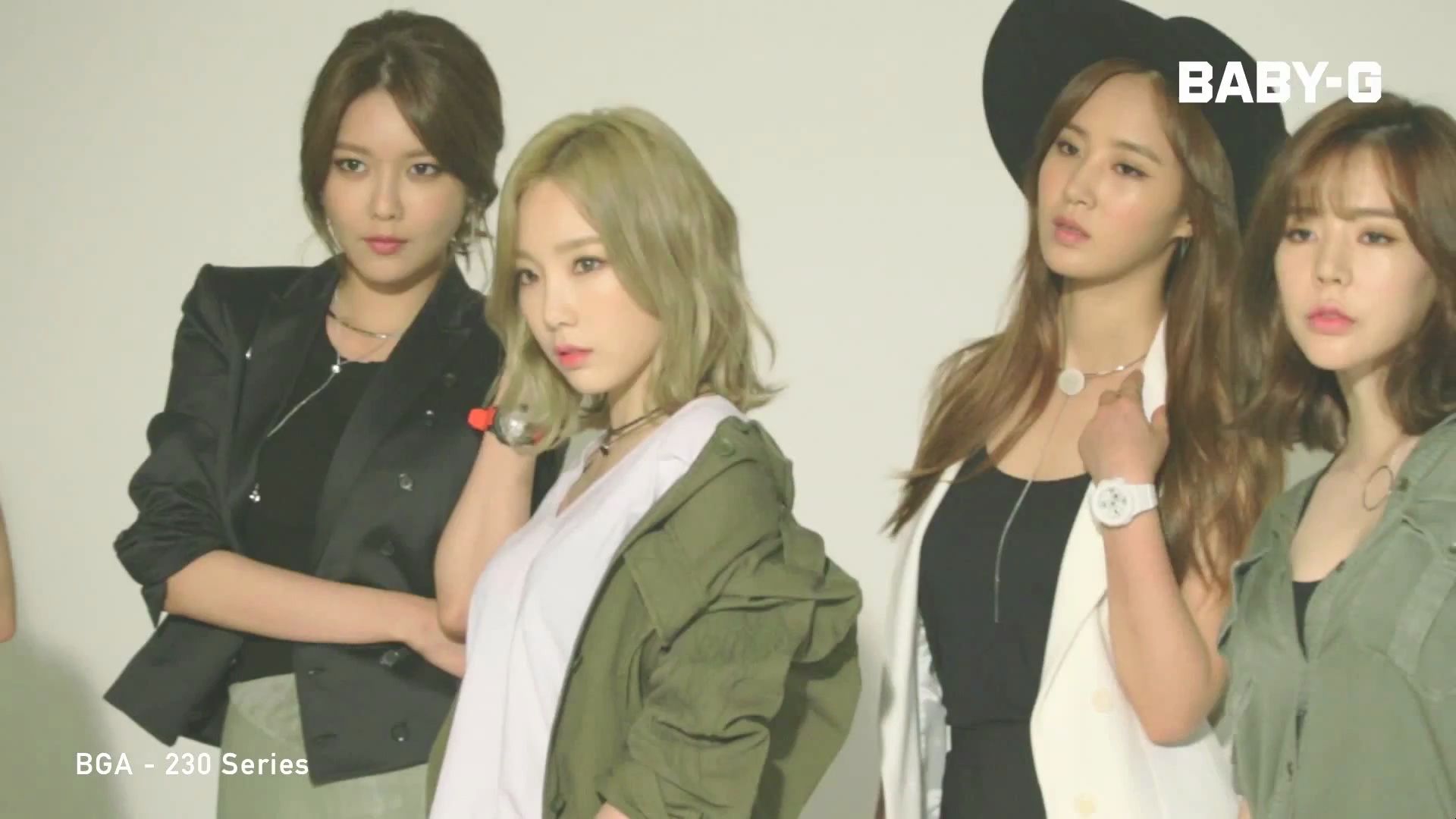 【少女时代】161019 casio baby-g 2016 aw girls generation long.