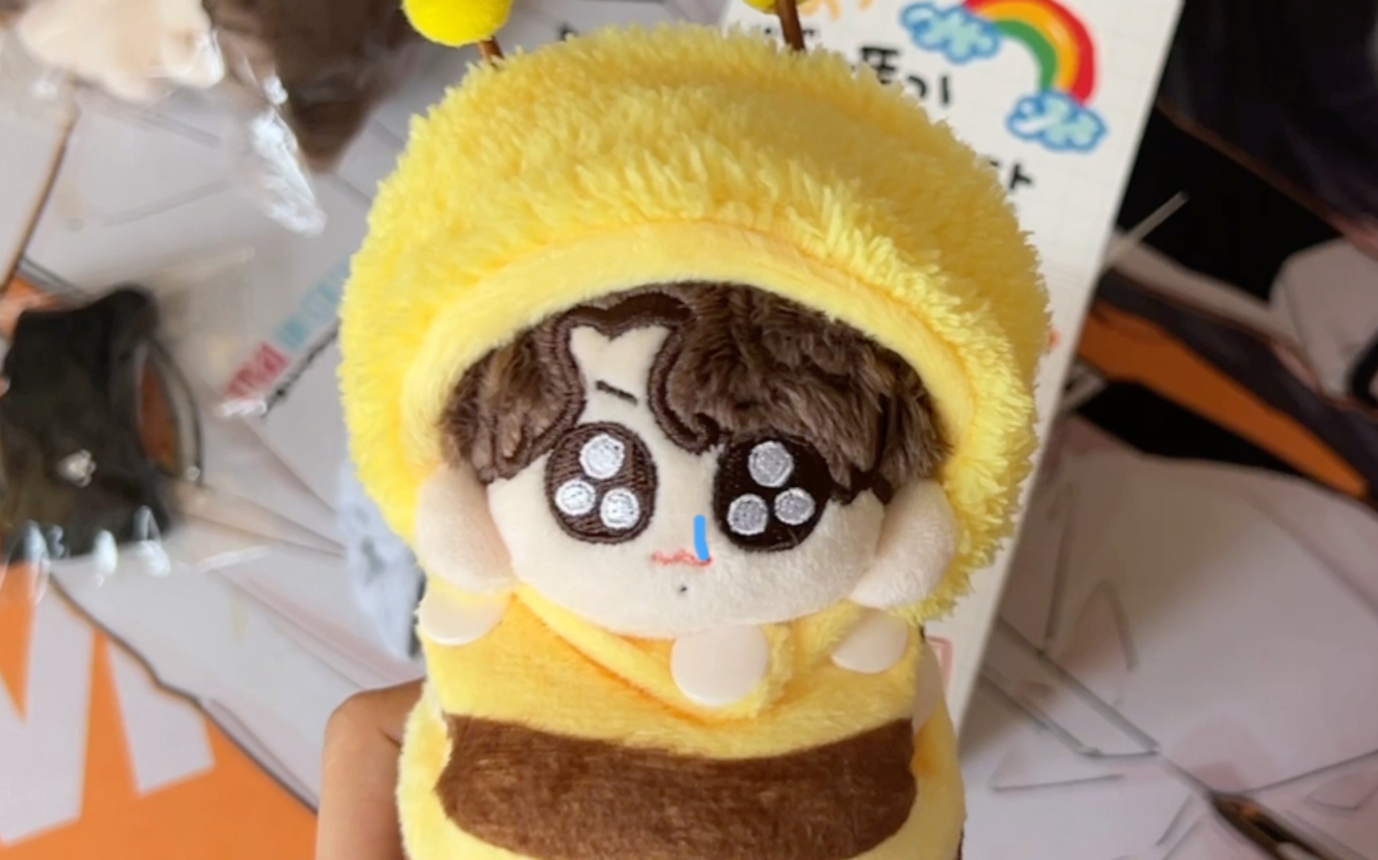 开箱防弹田柾国玩偶|mokku 小落智|小萝卜头接生