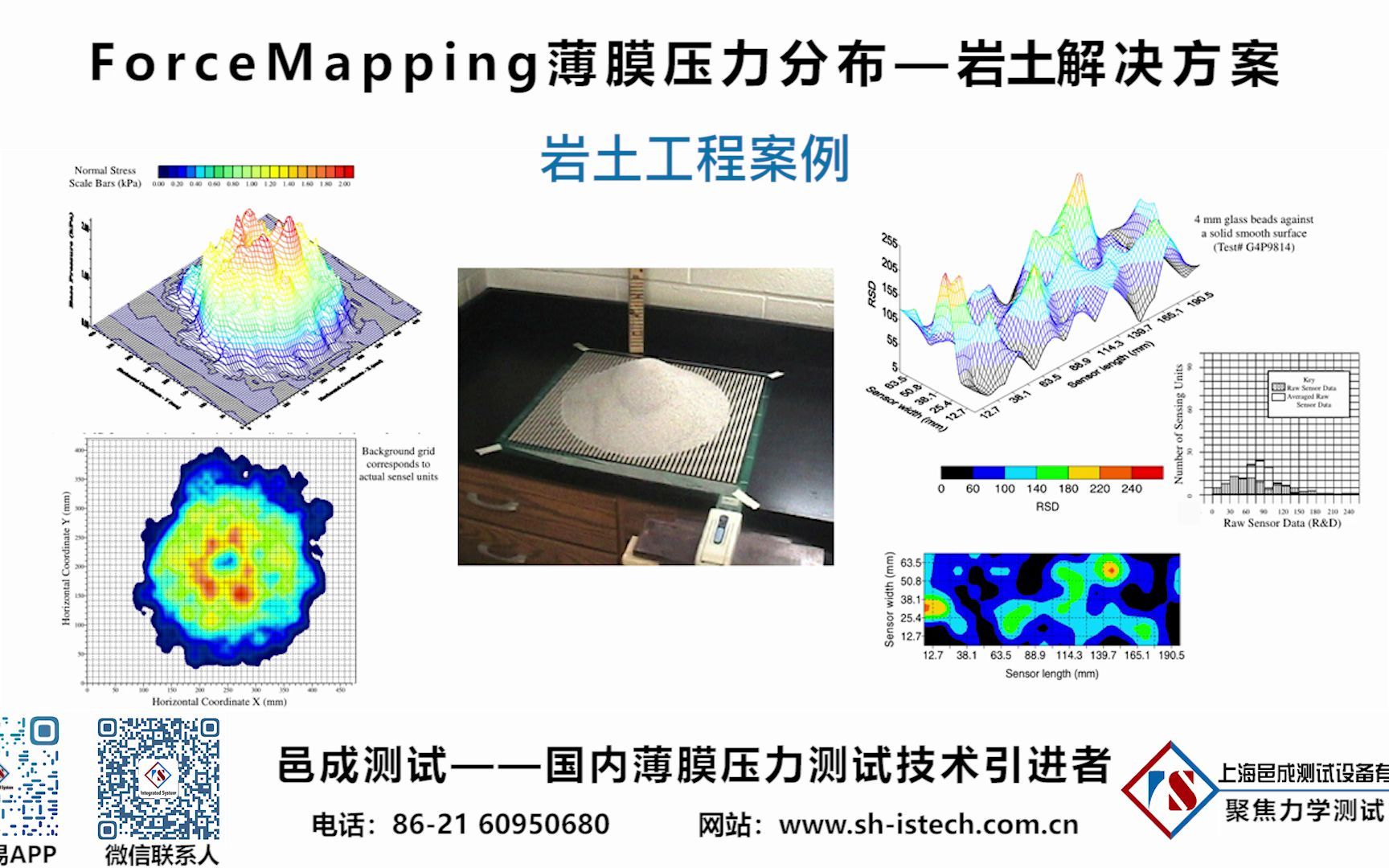 上海邑成ForceMapping薄膜压力测试系统岩土解决方案哔哩哔哩bilibili