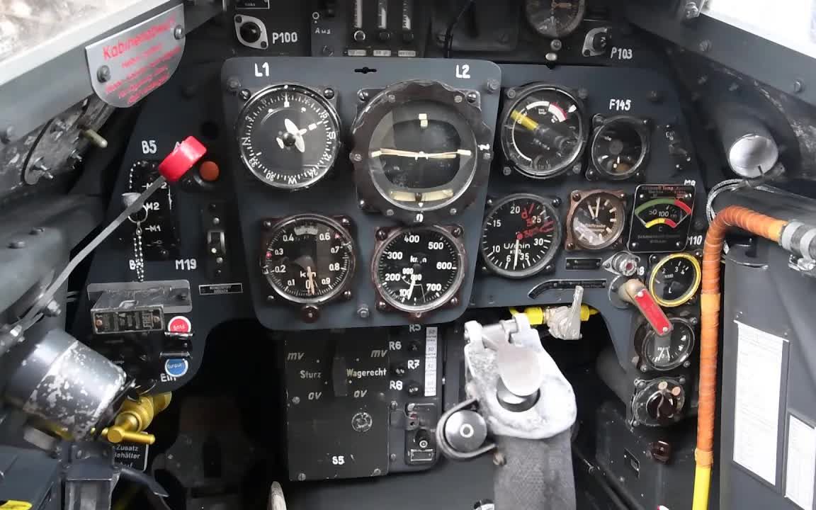 【搬】bf109 g-6 座舱内部详细构造cockpit messerschmitt bf 109 g-6
